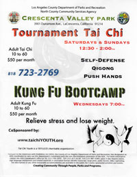 Tai Chi Youth nonprofit sponsor